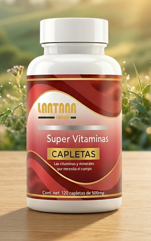 SUPER VITAMINAS CAPLETAS