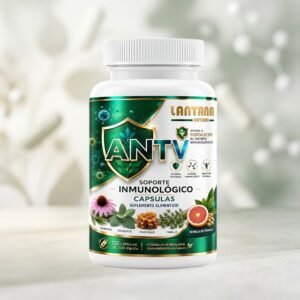 AN-TV DE LANTANA NATURAL favorecer el funcionamiento adecuado de tus vías respiratorias y fortalece las defensas naturales de tu organismo