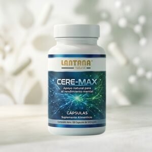 capsulas CERE-MAX alimenta el cerebro de lantana natural
