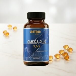 omega 3,6,9 plus perlas aceite de Salmon Lantana Natural