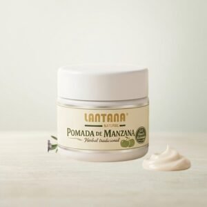 pomada de manzana de lantana natural