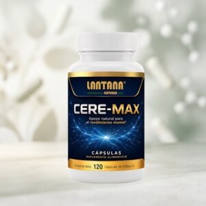 capsulas CERE-MAX alimenta el cerebro de lantana natural