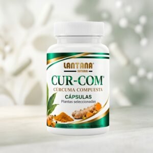 Curcuma compuesta 120 capsulas de lantana natural
